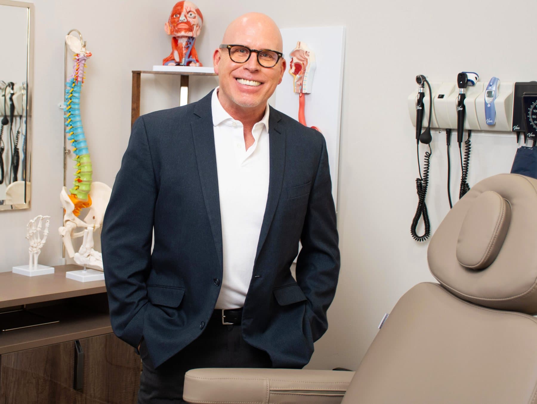 Dr. Andrew Hemmen, MD, in a Body1MD exam room